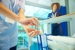 Risques professionnels dans un hôpital